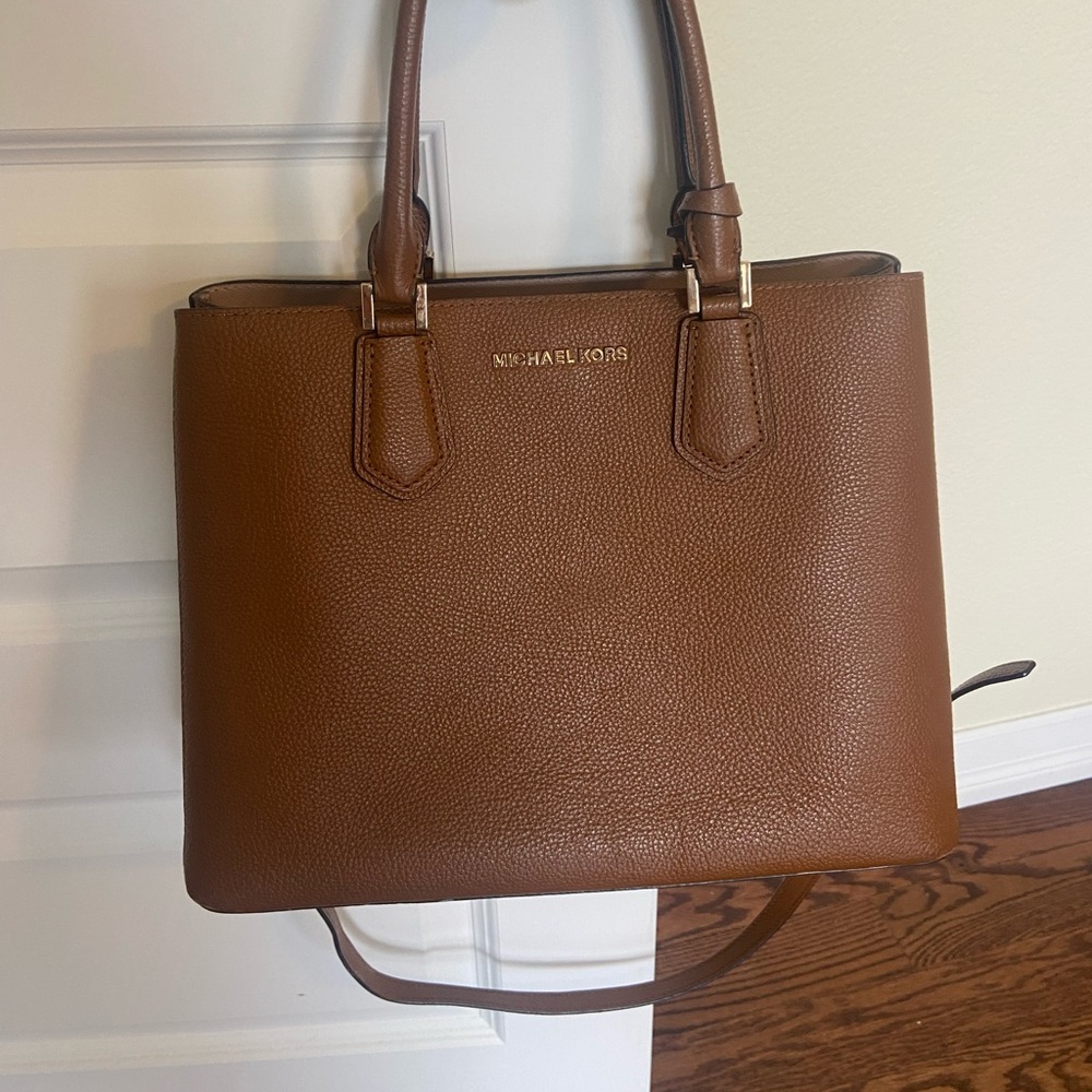 Brown Michael Kors Leather Purse
